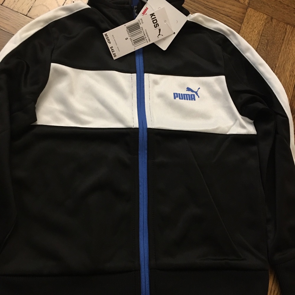 Puma boy’s track jacket size 5